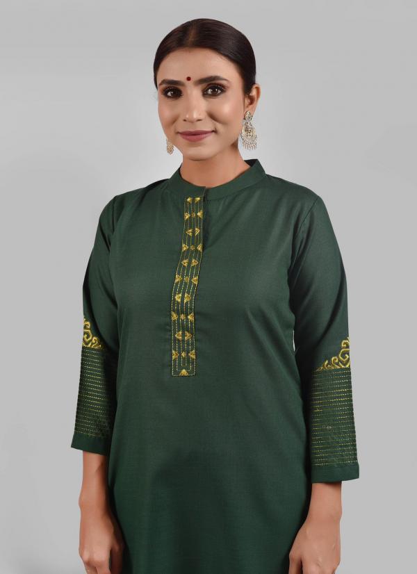 Channel 9 Series 118SD To 120SD Fancy Kurti With Bottom Dupatta